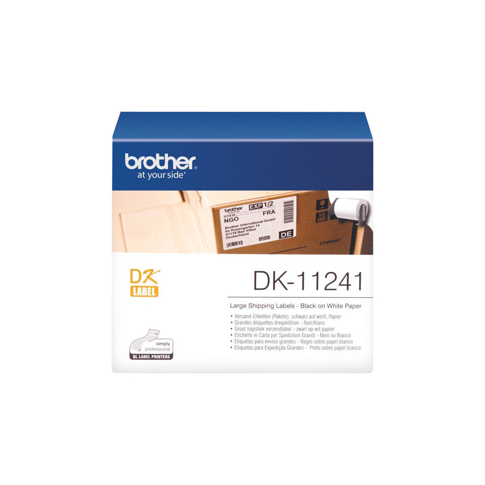 BROTHER DK-11240 - étiquettes d expédition - 600 étiquettes