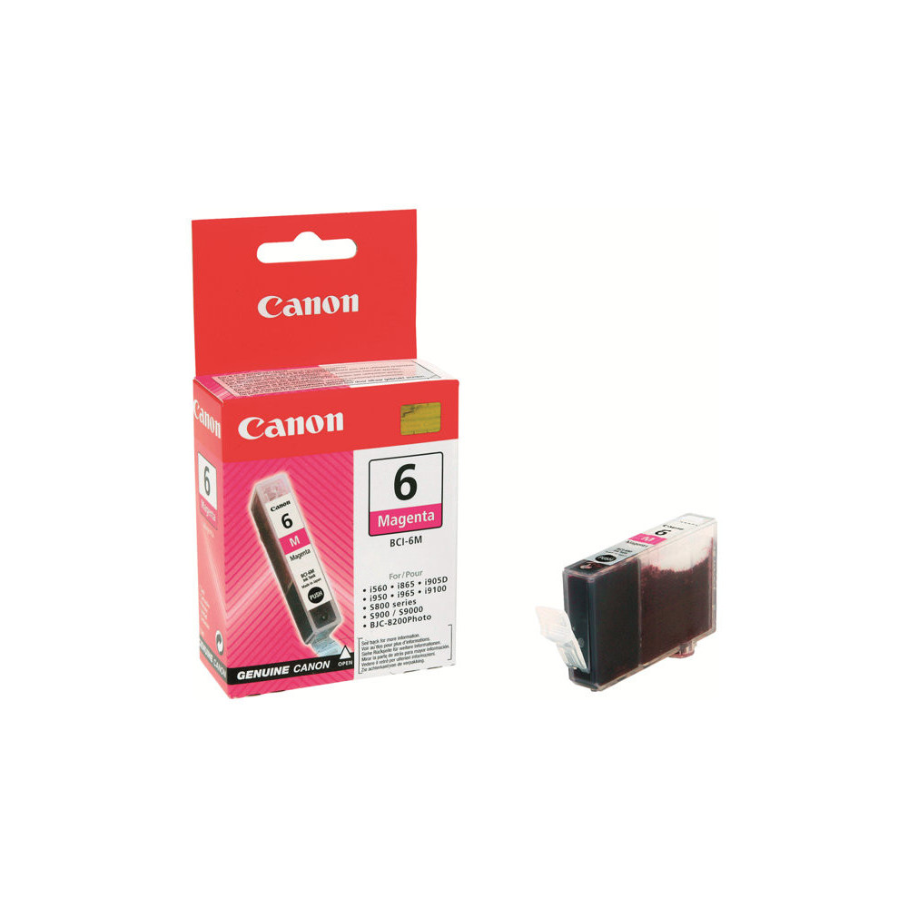 CANON BCI-6M cartouche dencre magenta capacite standard 13ml pack de 1