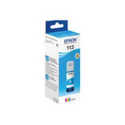 EPSON 6LB 113 EcoTank Pigment Cyan ink bottle