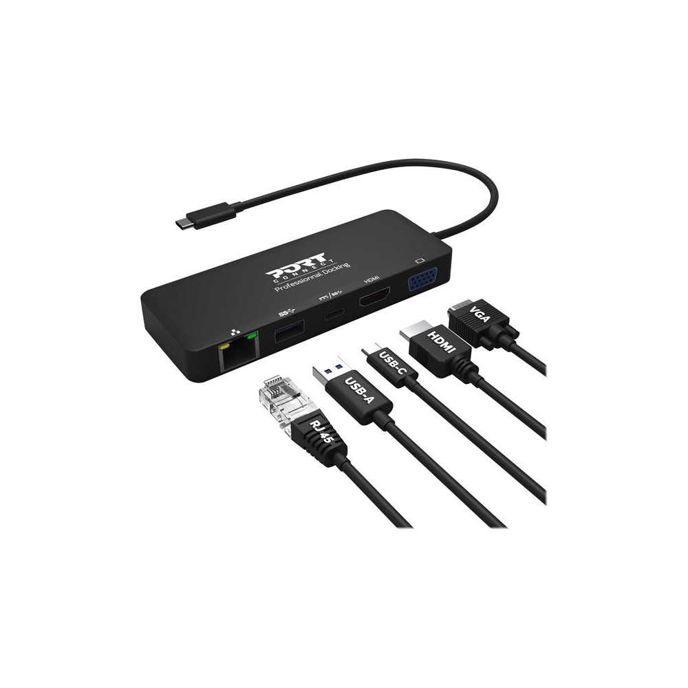 PORT DESIGNS Docking Type C Travel 1 X 4K Pd 85W