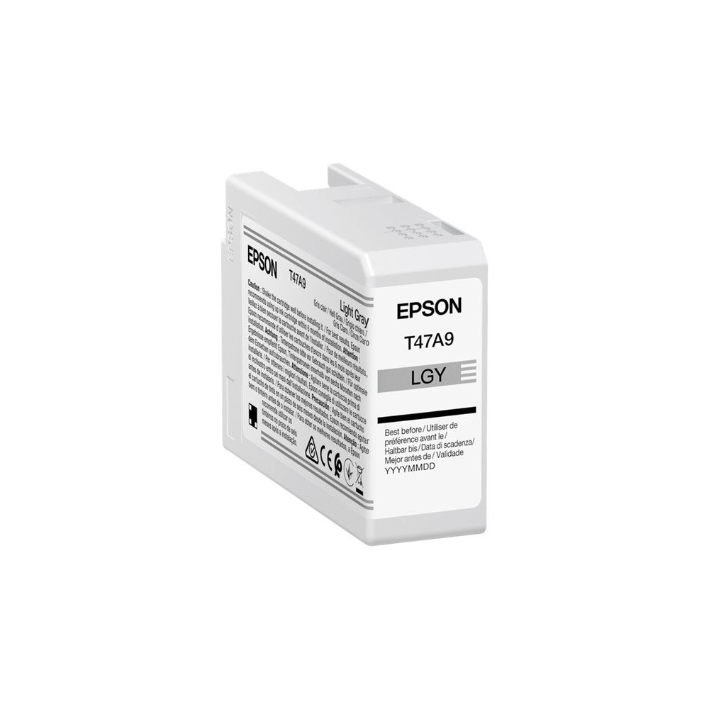 EPSON 1LB Singlepack Light Gray T47A9 UltraChrome Pro 10 ink 50ml