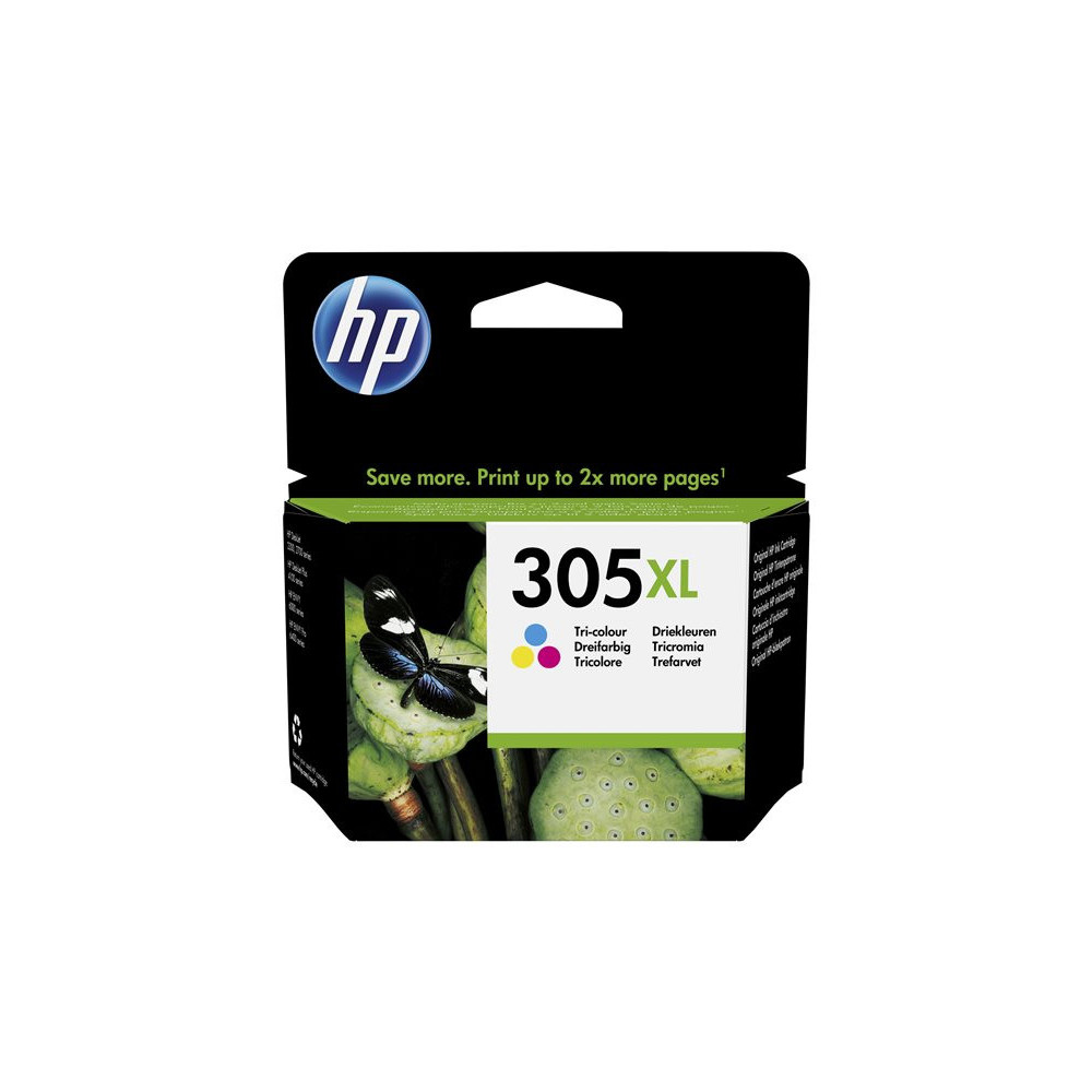 HP 305XL High Yield Tri-color Original Ink Cartridge
