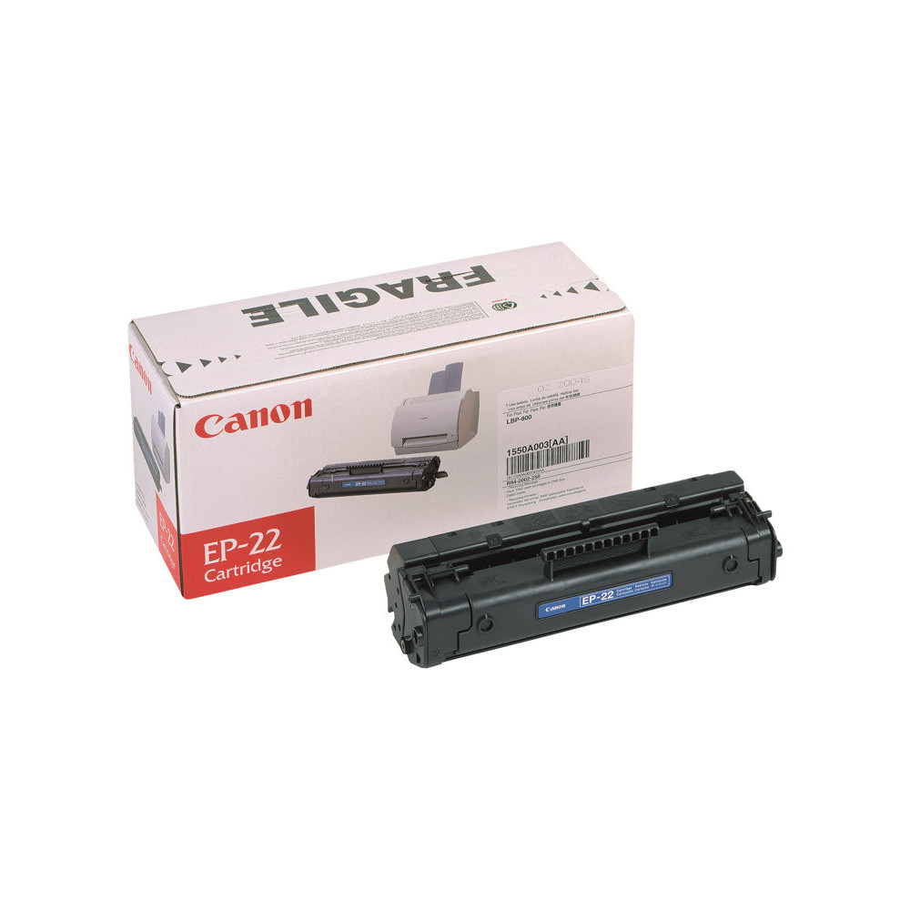 CANON EP-22 cartouche de toner noir capacité standard 2.500 pages pack de 1