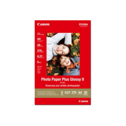 CANON PP-201 plus photo  papier inkjet 260g/m2 A4 20 feuilles pack de 1