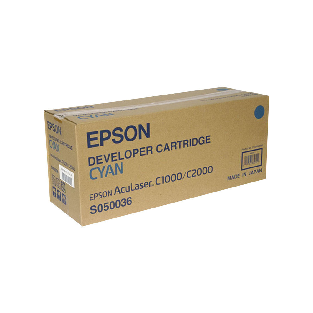 EPSON ACULASER C2000, C2000PS cartouche de toner cyan capacité standard 6.000 pages pack de 1