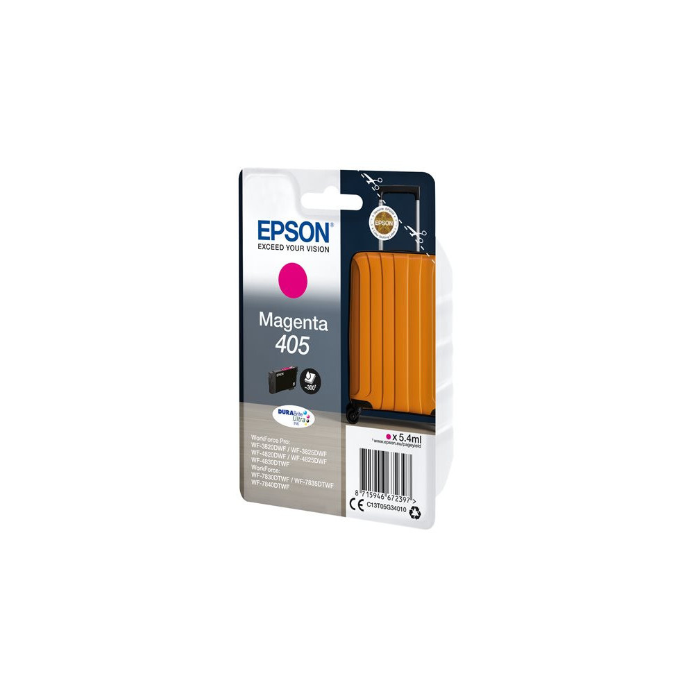 EPSON 2LB Singlepack Magenta 405 DURABrite Ultra Ink
