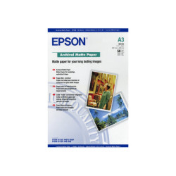 EPSON MATTE archival papier inkjet 192g/m2 A3 50 feuilles pack de 1