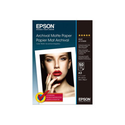EPSON MATTE archival papier inkjet 192g/m2 A3 50 feuilles pack de 1