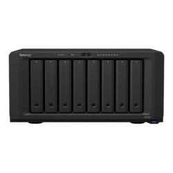 SYNOLOGY DS1821+ 8-Bay NAS AMD Ryzen Embedded V1500B quad-core 2.2GHz 4Go DDR4 up to 32Go 4xUSB 3.2 Gen 1 2xeSATA