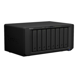 SYNOLOGY DS1821+ 8-Bay NAS AMD Ryzen Embedded V1500B quad-core 2.2GHz 4Go DDR4 up to 32Go 4xUSB 3.2 Gen 1 2xeSATA