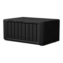 SYNOLOGY DS1821+ 8-Bay NAS AMD Ryzen Embedded V1500B quad-core 2.2GHz 4Go DDR4 up to 32Go 4xUSB 3.2 Gen 1 2xeSATA