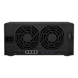 SYNOLOGY DS1821+ 8-Bay NAS AMD Ryzen Embedded V1500B quad-core 2.2GHz 4Go DDR4 up to 32Go 4xUSB 3.2 Gen 1 2xeSATA