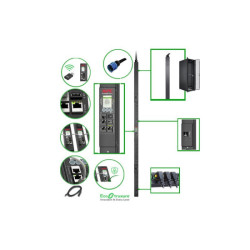 APC Rack PDU 9000 Switched ZeroU 32A 230V 21 C13 3 C19