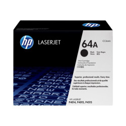HP 64A original LaserJet Toner cartridge CC364A black standard capacity 10.000 pages 1-pack Smart Printing Technology