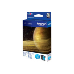 BROTHER LC-1100 cartouche d encre cyan capacité standard 5.5ml 325 pages pack de 1