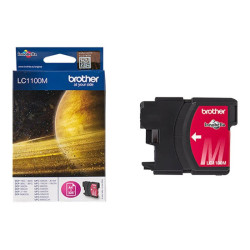 BROTHER LC-1100 cartouche d encre magenta capacité standard 7.5ml 325 pages pack de 1