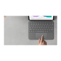 LOGITECH COMBO TOUCH - GREY - CENTRAL (FR)