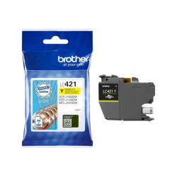 BROTHER 200-page standard capacity Yellow ink cartridge for DCP-J1050DW MFC-J1010DW and DCP-J1140DW