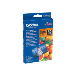 BROTHER brillant photo  papier blanc 100x150mm 50 feuilles