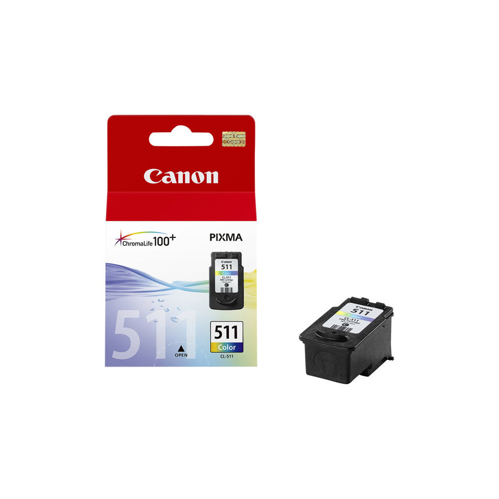 CANON CL-511 cartouche dencre couleur faible capacite 9ml 240 pages pack de 1