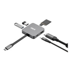 URBAN FACTORY HUBEE LIGHT USB-C MINI STATION WITH 100W POWER DELIVERY
