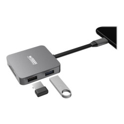 URBAN FACTORY HUBEE LIGHT USB-C MINI STATION WITH 100W POWER DELIVERY