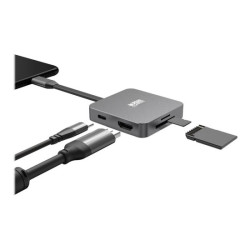 URBAN FACTORY HUBEE LIGHT USB-C MINI STATION WITH 100W POWER DELIVERY