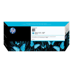 HP 81 original dye Ink cartridge C4934A light cyan standard capacity 680ml 1-pack