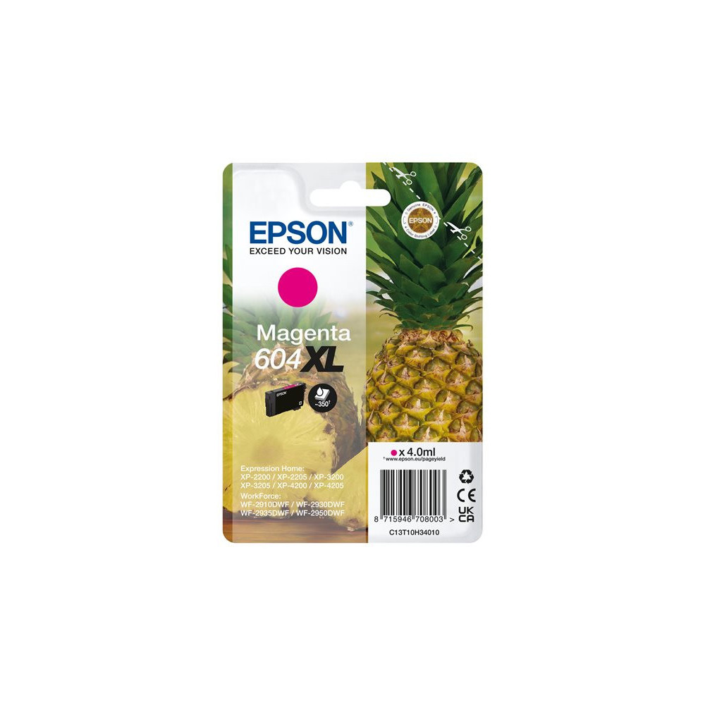 EPSON 1LB Singlepack Magenta 604XL Ink