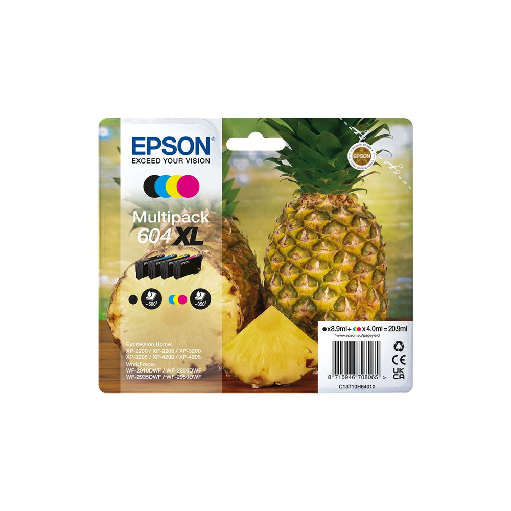 EPSON 1LB Multipack 4colours 604XL Ink