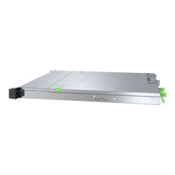 FUJITSU PRIMERGY RX1330 M5 Intel Xeon E-2336 6C/12T 2.90GHz 1x16Go 4x2.5p 2x1Go TPM 2.0 1xRPS 500W Titanium 1YW Short Depth