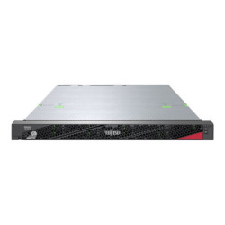 FUJITSU PRIMERGY RX1330 M5 Intel Xeon E-2336 6C/12T 2.90GHz 1x16Go 4x2.5p 2x1Go TPM 2.0 1xRPS 500W Titanium 1YW Short Depth