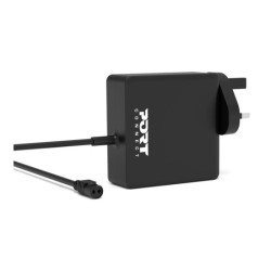 PORT DESIGNS Universal Power Adapter For Notebooks Up To 65W UK Plug 9 Universal Detachable Tips
