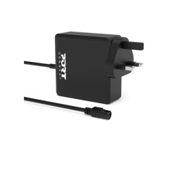 PORT DESIGNS Universal Power Adapter For Notebooks Up To 65W UK Plug 9 Universal Detachable Tips