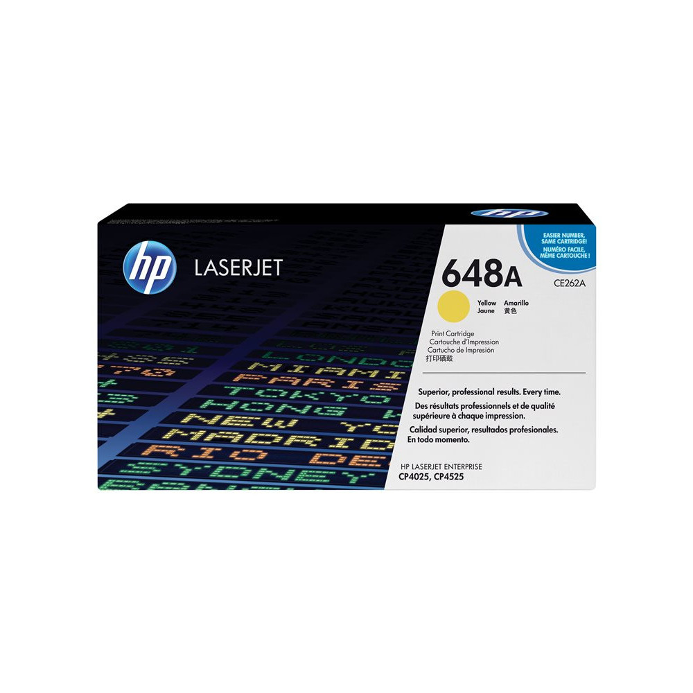HP 648A original Color LaserJet Toner cartridge CE262A yellow standard capacity 11.000 pages 1-pack