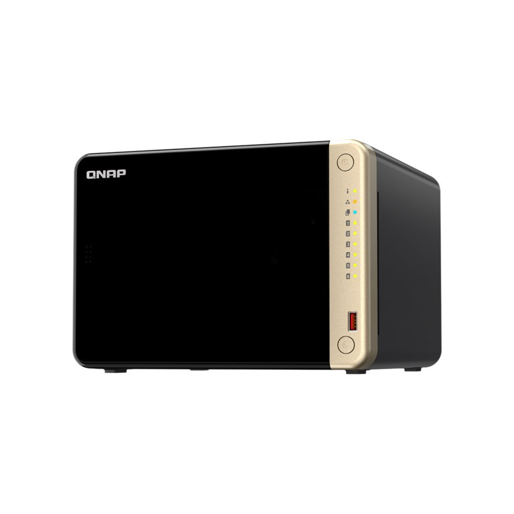 QNAP 6-Bay desktop NAS Intel Celeron N5105/N5095 quad-core