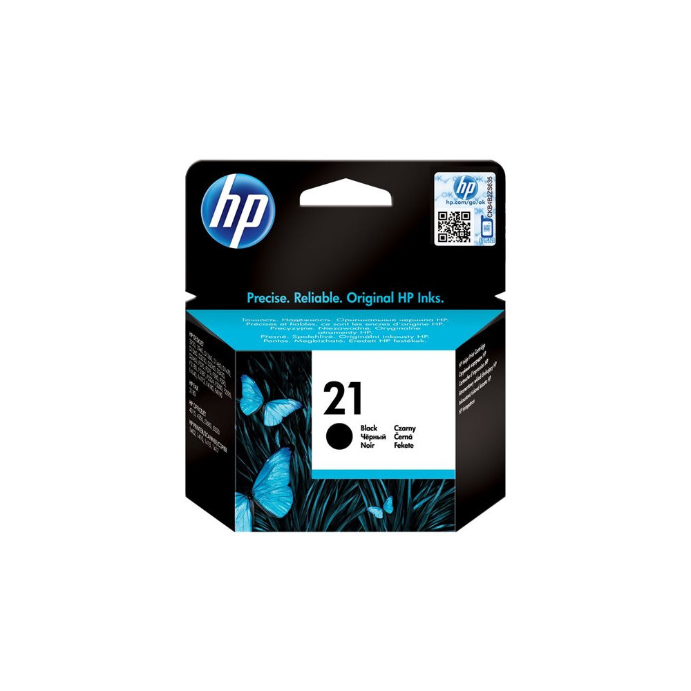 HP 21 original Ink cartridge C9351AE UUS black standard capacity 5ml 190 pages 1-pack