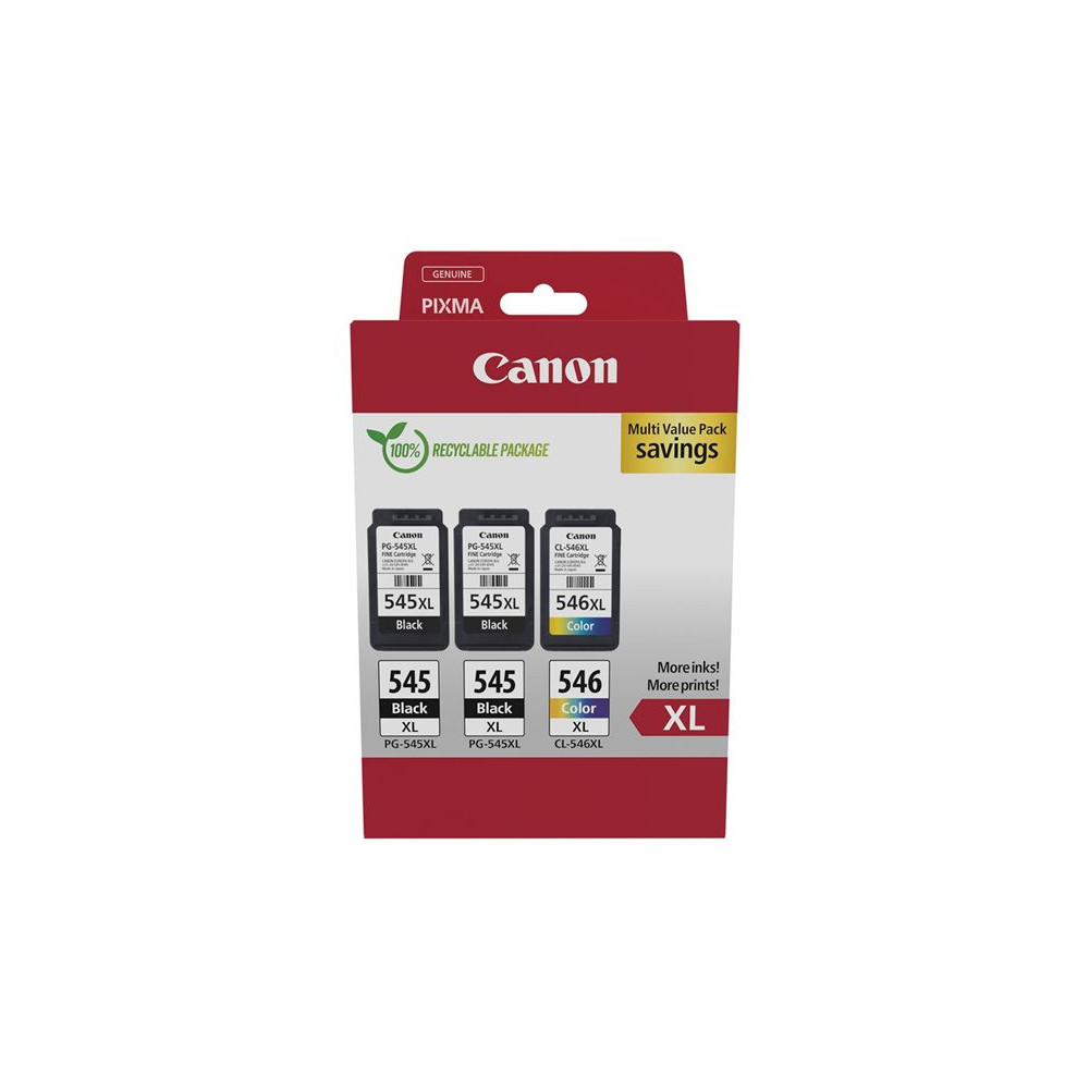 CANON PG-545XLx2/CL-546XL Ink Cartridge MULTI