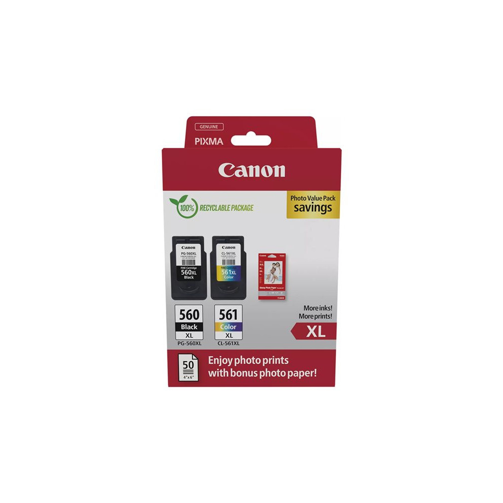 CANON CRG PG-560XL/CL-561XL Ink Cartridge PHOTO VALUE
