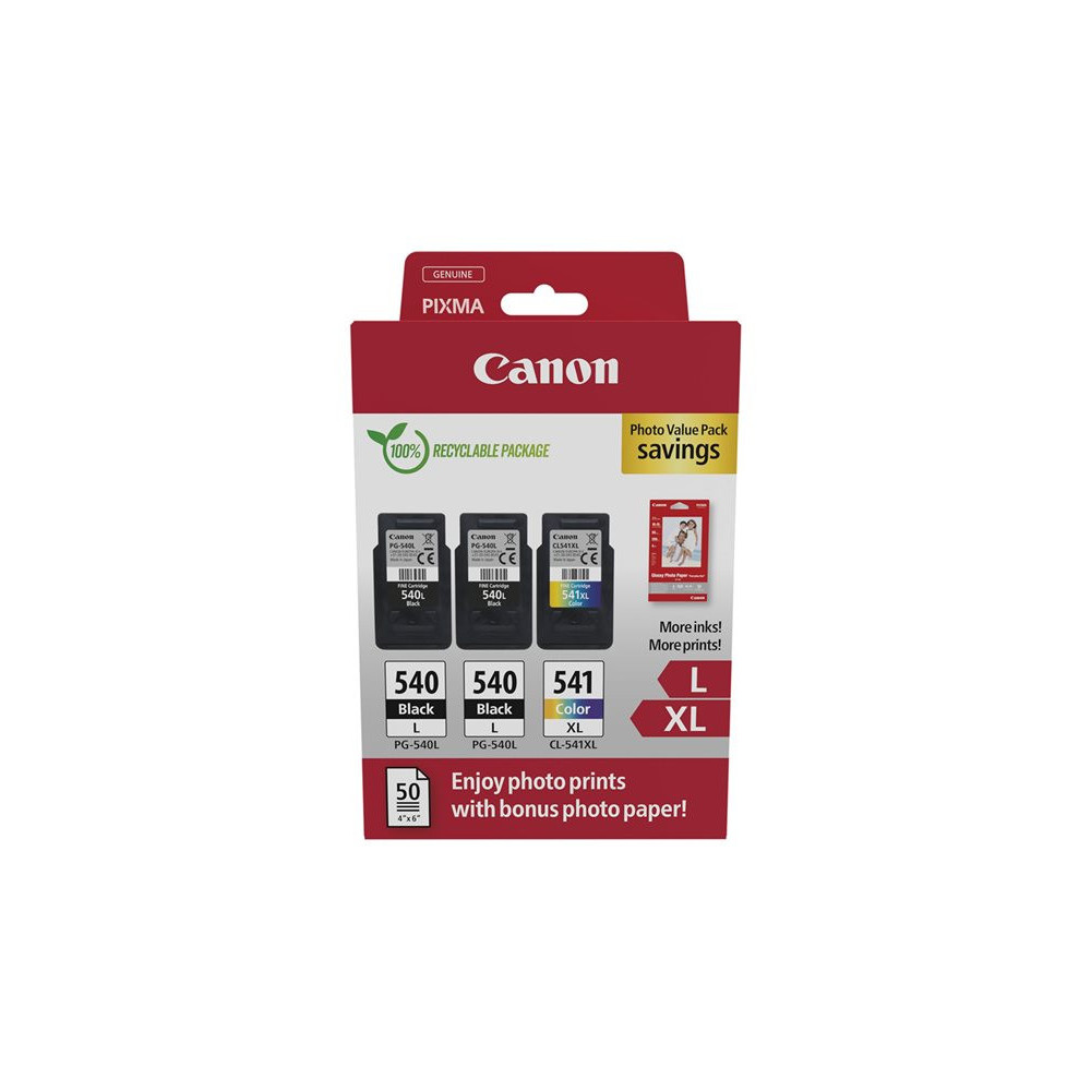 CANON PG-540Lx2/CL-541XL Ink Cartridge PVP