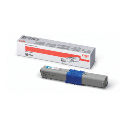 OKI C331 cartouche de toner cyan capacité standard 2.000 pages pack de 1