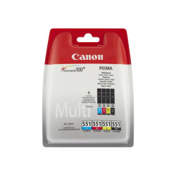 CANON CLI-551 Ink Cartridge C/M/Y/BK MultiPack blister