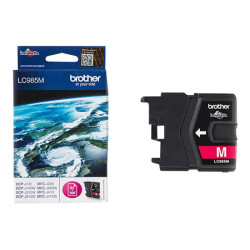 BROTHER LC-985 cartouche dencre magenta capacité standard 260 pages pack de 1
