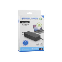 TNB Universal Charger 65W Notebook Up To 17p 9 Tips Compatible With Most New Notebook Models Powered By 19V 65W