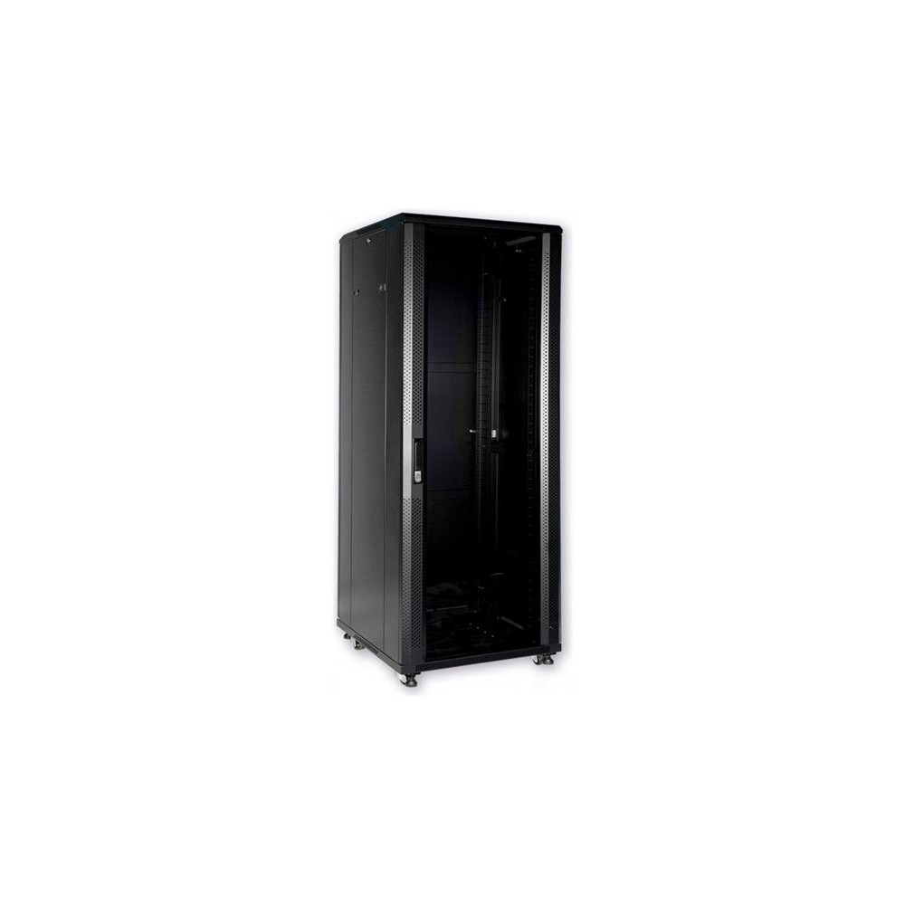 MCL IC6A99AL80P8042 - Baie réseau/serveur - Armoire 19p 42U L. 800 P. 800 - Noir