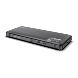 URBAN FACTORY Hubee Mini Max USB-C Docking Station Multi Display 4K 120Hz With 2 USB-C 10Gbps Power Supply 130W
