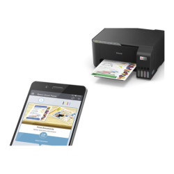 EPSON EcoTank ET-2864 MFP colour ink-jet ITS A4 10ppm print 100 sheets USB Wi-Fi black