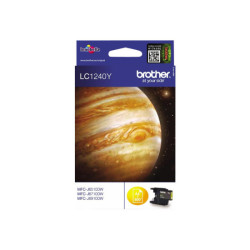 BROTHER LC-1240 cartouche d encre jaune haute capacité 600 pages pack de 1