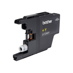 BROTHER LC-1240 cartouche d encre jaune haute capacité 600 pages pack de 1