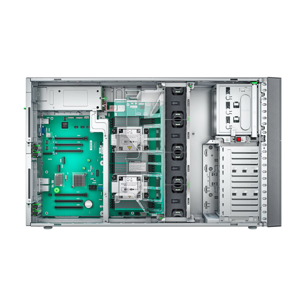 FUJITSU TX2550M7 Intel Xeon Silver 4410Y 12C LFFx8 32Go DDR5-4800 R ECC IRMC S6 900W TPM 2.0 V1 IND MOD INSTALL